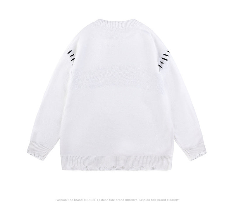 Lazy Loose Edition Casual Sweater Knitwear For Men And Women
