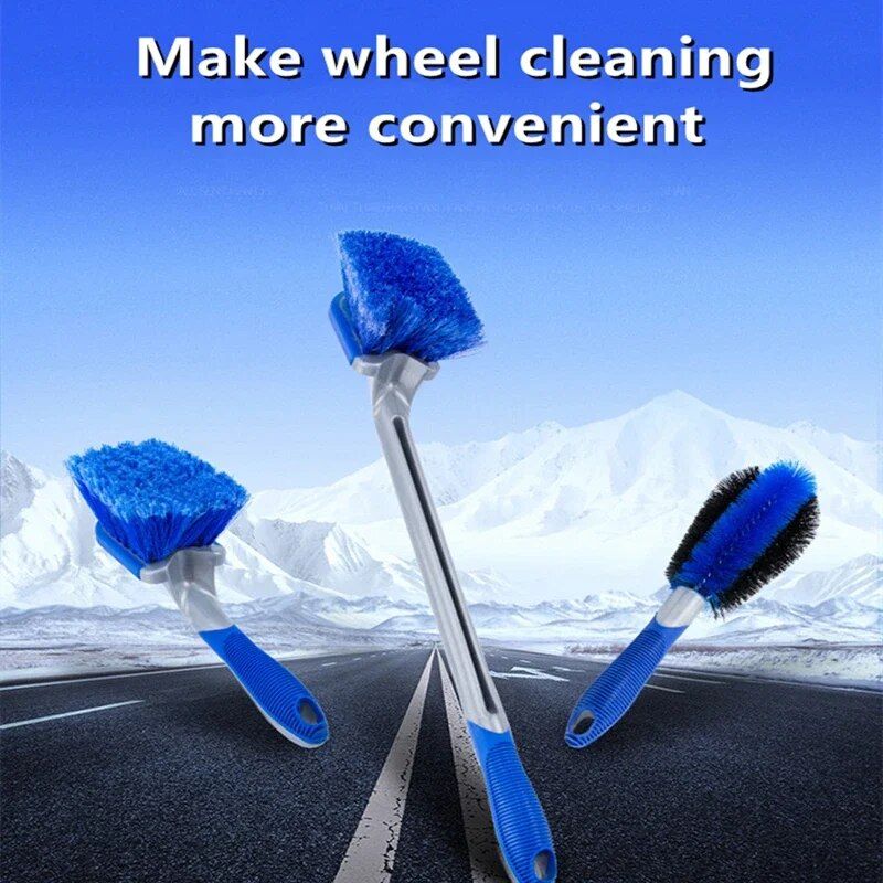 Efficient Multi-Functional Car Tire & Wheel Cleaning Brush