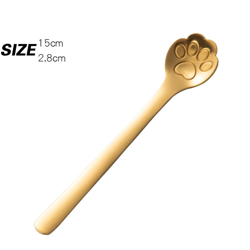 cat claw coffee spoon, view 4 - MRSLM