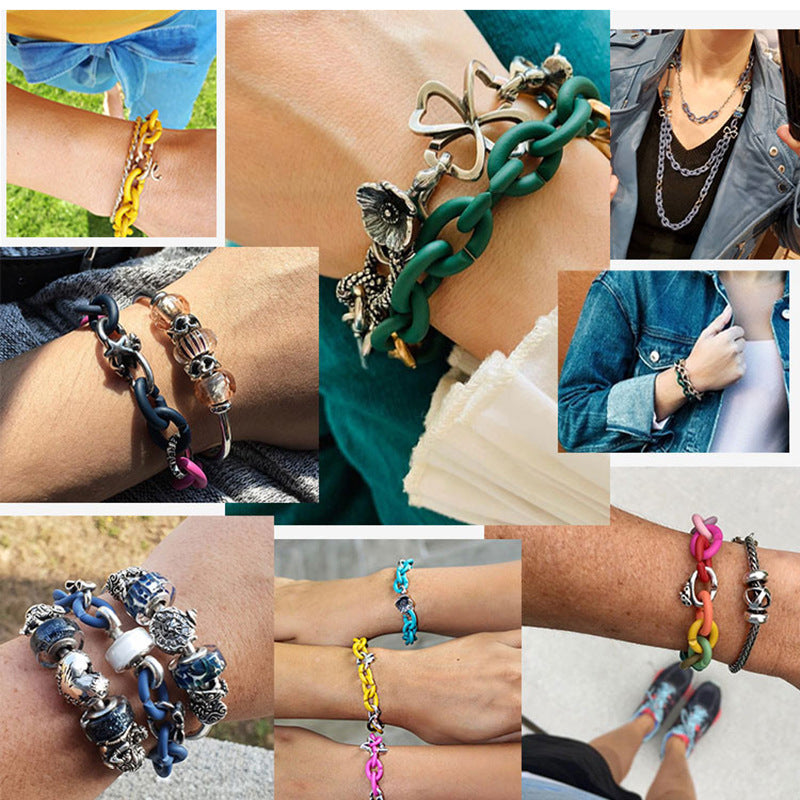 hard rubber silicone resin bracelet, view 9 - MRSLM