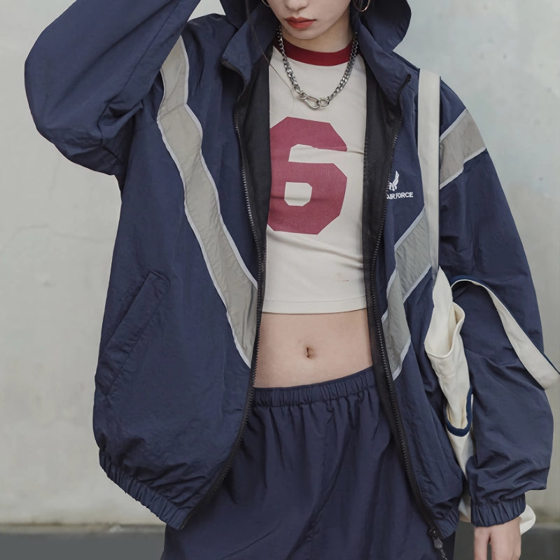 Retro reflective bomber jacket, view 6 - MRSLM
