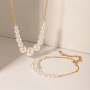 pearl spacer necklace or bracelet, view 4 - MRSLM