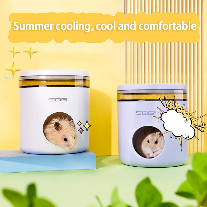 cooling hamster nest hideaway house, view 6 - MRSLM