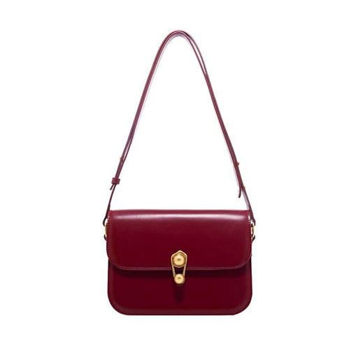 leather crossbody shoulder bag, view 4 - MRSLM