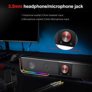 wireless RGB sound bar, view 6 - MRSLM