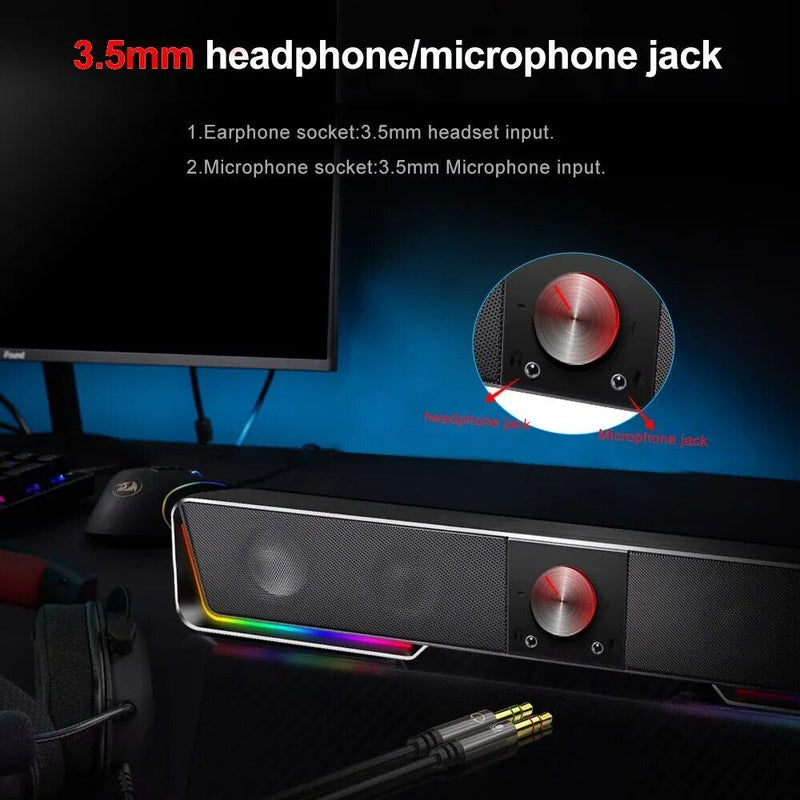 wireless RGB sound bar, view 6 - MRSLM