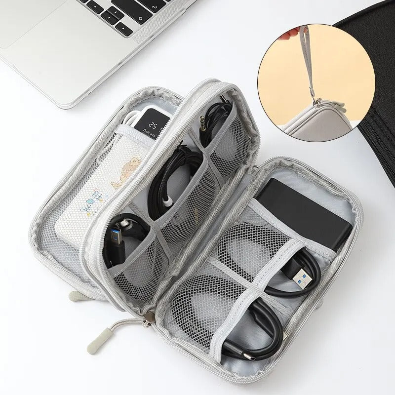 travel organizer for digital accessories, view 8 - MRSLM
