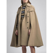 shawl-style women's coat, view 3 - MRSLM