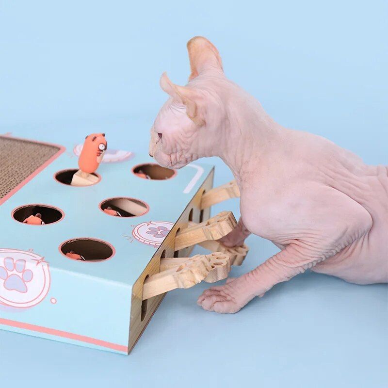 cat puzzle toy, view 6 - MRSLM