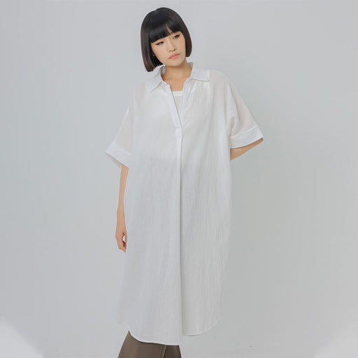 cotton linen dress, view 6 - MRSLM