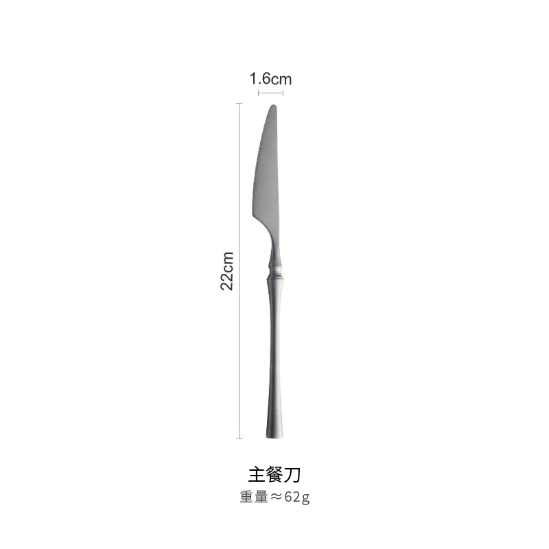 stainless steel western cutlery set, view 15 - MRSLM