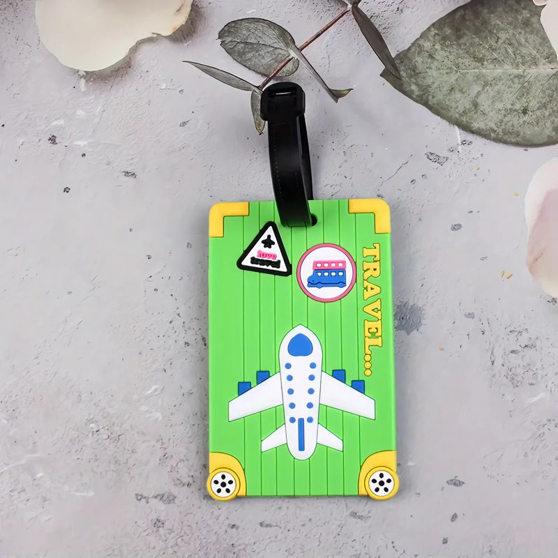 silicone luggage tags, view 4 - MRSLM