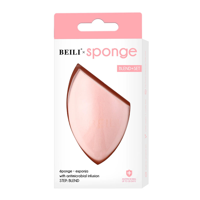 Non-latex makeup sponge with box, view 6 - MRSLM