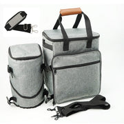 pet travel organizer backpack, view 4 - MRSLM