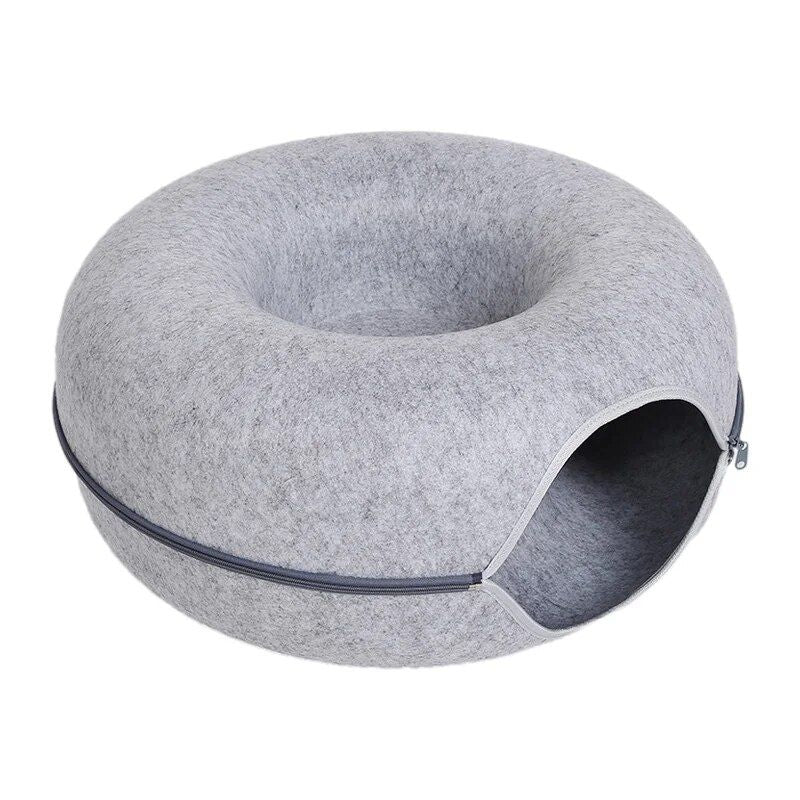 Donut cat bed for 2 cats, view 5 - MRSLM