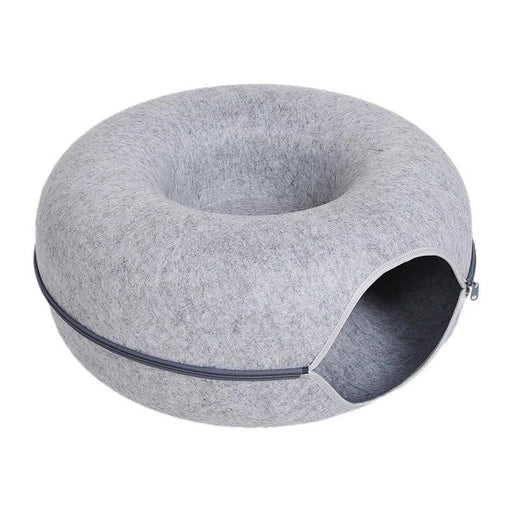 Donut cat bed for 2 cats, view 5 - MRSLM