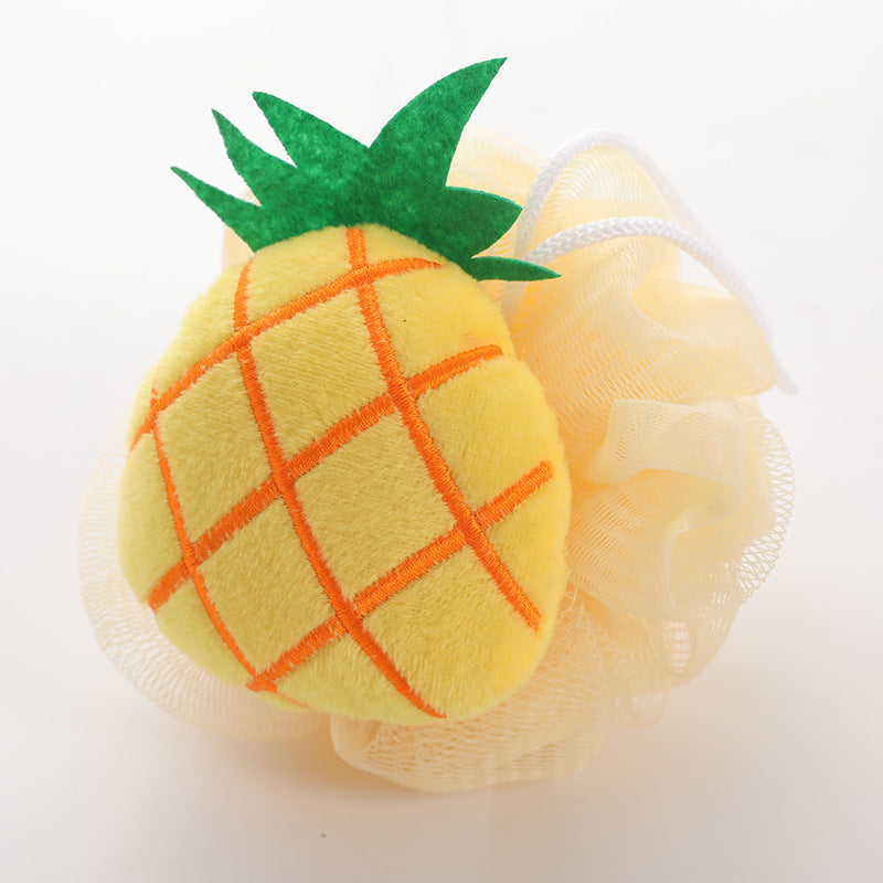 cartoon fruit shower bath ball sponge, view 4 - MRSLM