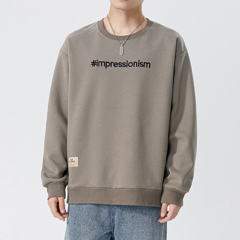men's embroidery sweatshirt, view 6 - MRSLM