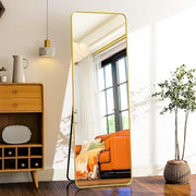gold aluminum frame full length mirror - MRSLM