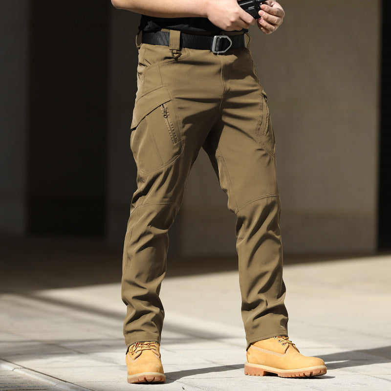 Tactical stretch cargo pants, view 15 - MRSLM