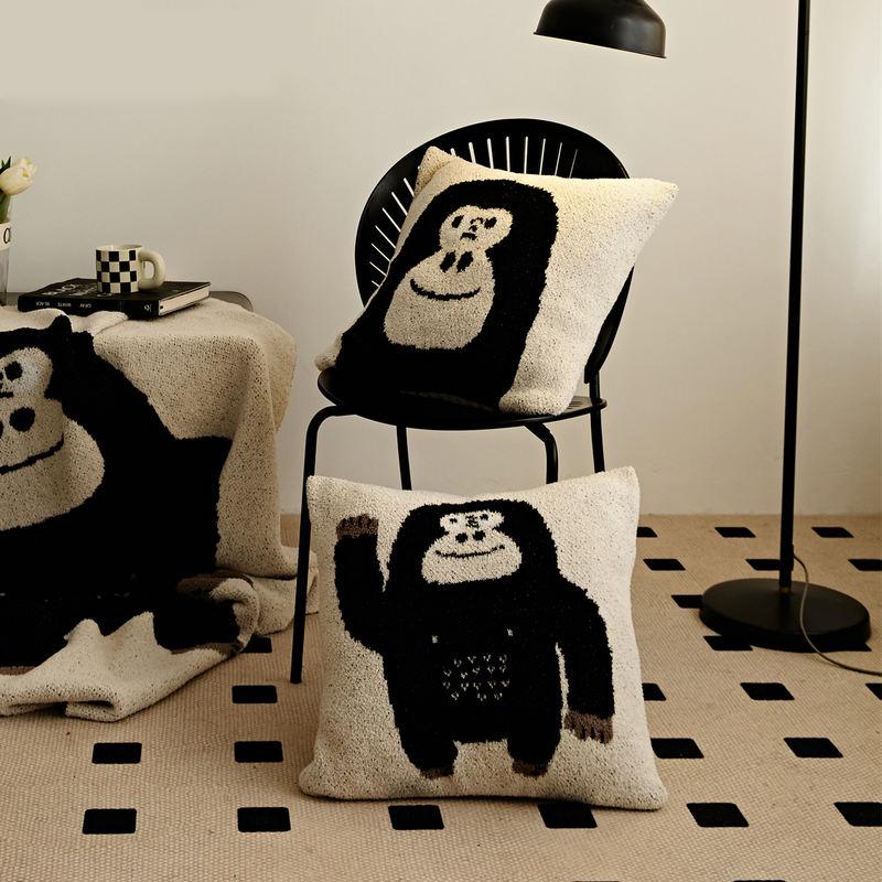 cartoon gorilla pillow case - MRSLM