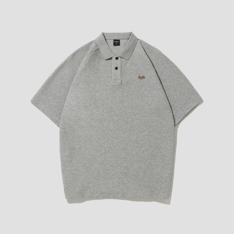 men's polo collar raglan T-shirt, view 7 - MRSLM