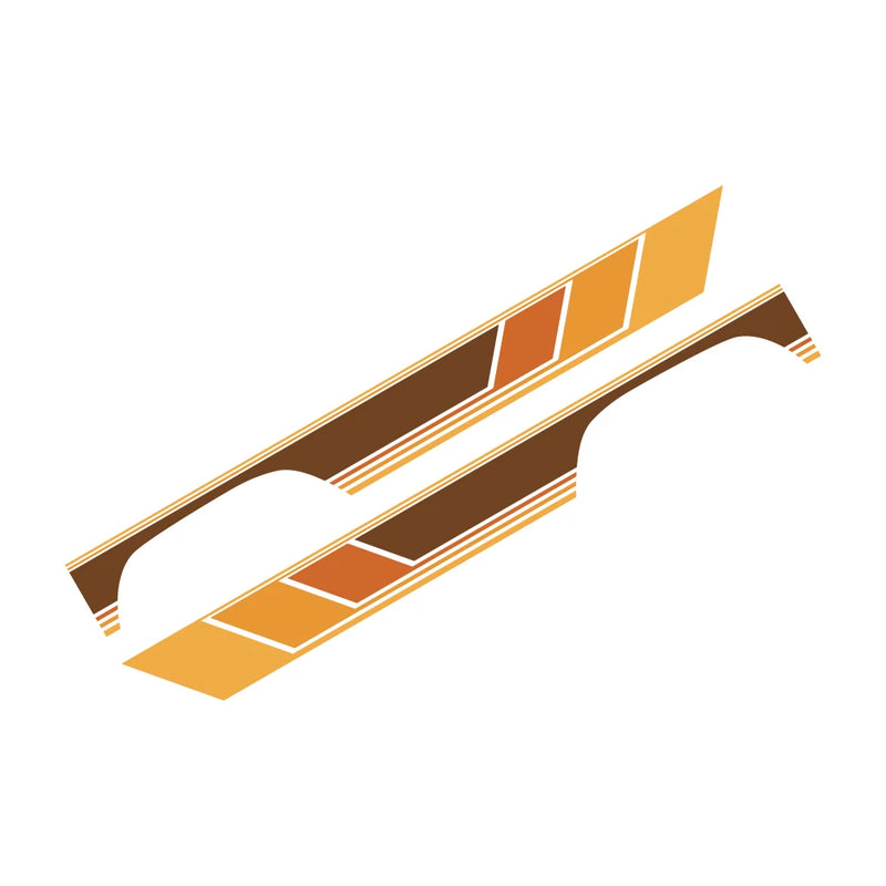 waterproof vinyl door side stripe decal for suvs, view 3 - MRSLM