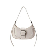 half moon shoulder hobo bag, view 3 - MRSLM