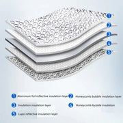 foldable car sun shade, view 4 - MRSLM