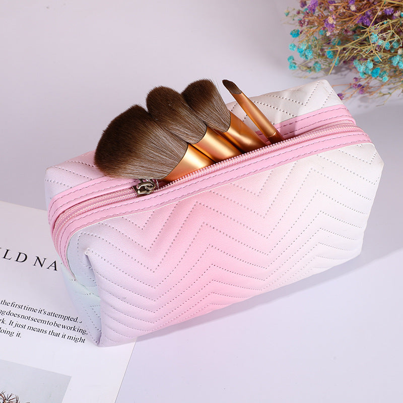 gradient color makeup bag, view 10 - MRSLM