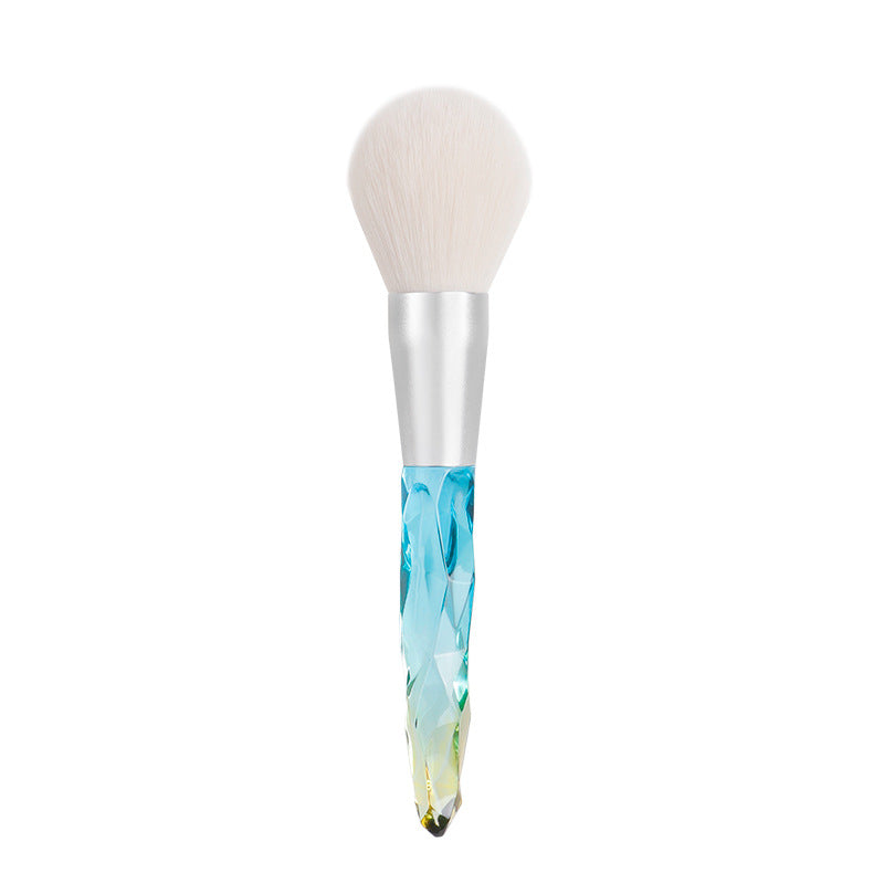 crystal handle powder makeup brush, view 7 - MRSLM