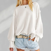 Y2K patchwork sweatshirt, view 8 - MRSLM
