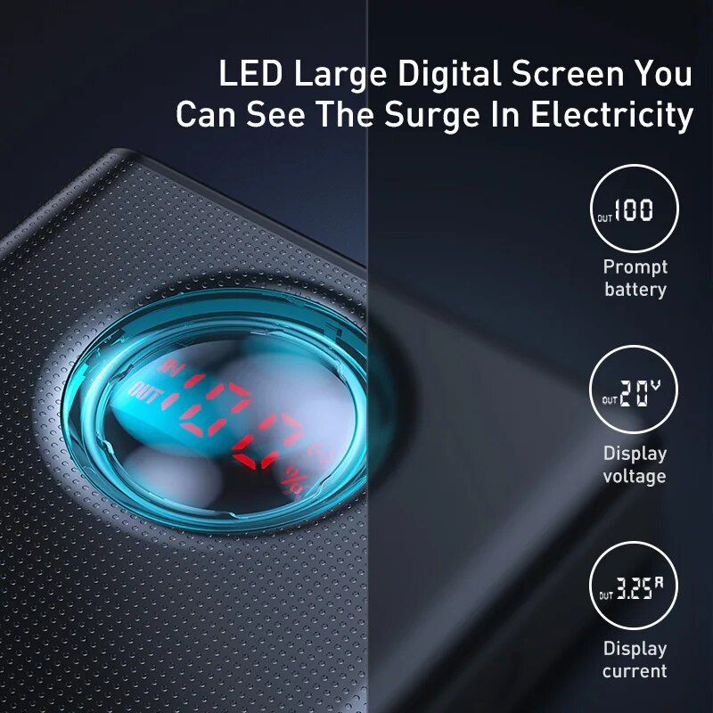 30000mAh 65W power bank, view 7 - MRSLM