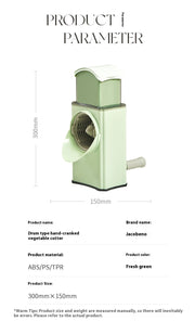 hand-cranked vegetable shredder, view 6 - MRSLM
