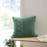nordic twist knitted pillow case, view 4 - MRSLM