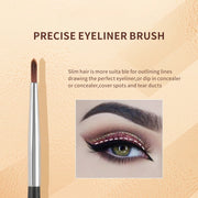 angled precision eyeliner brush set, view 5 - MRSLM