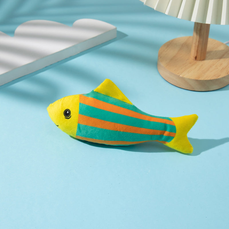 catnip-infused fish toy, view 9 - MRSLM