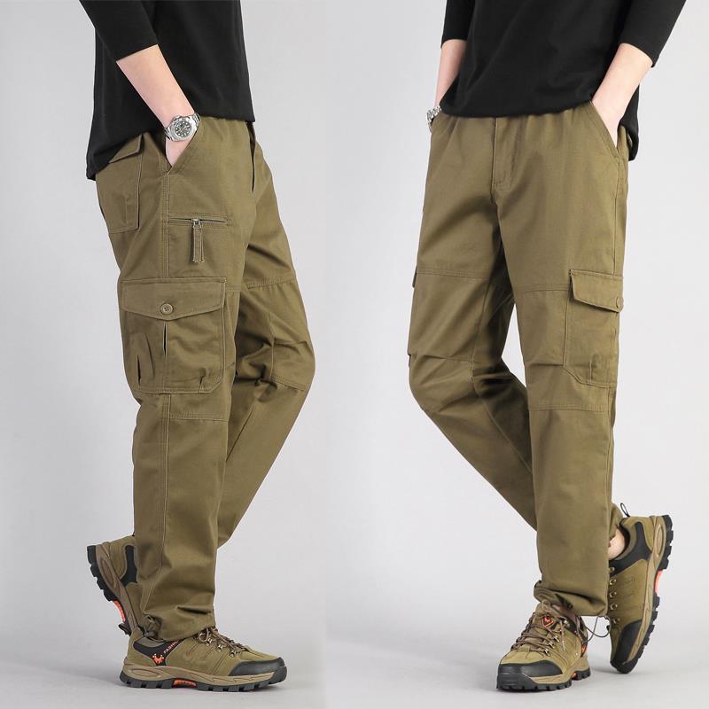 men's loose straight retro overalls - MRSLM