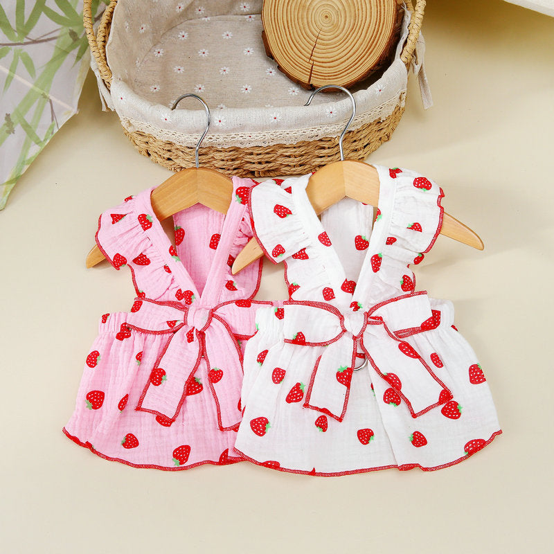 cute summer dog dress, view 9 - MRSLM
