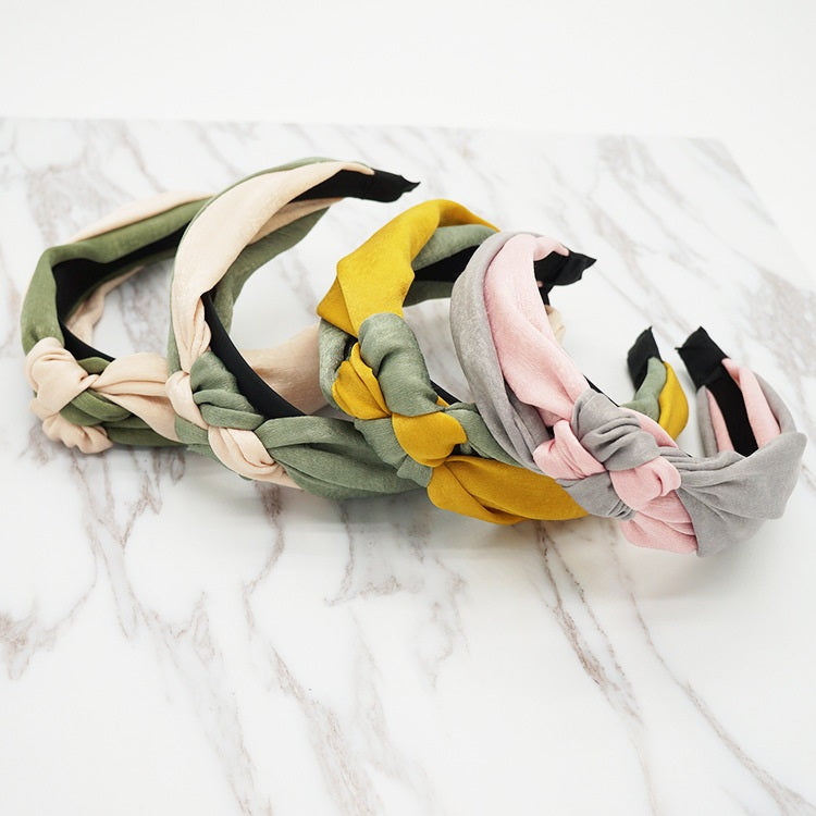 elegant cross bow elastic headband - MRSLM