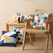 cute dots embroidery pillow cover - MRSLM