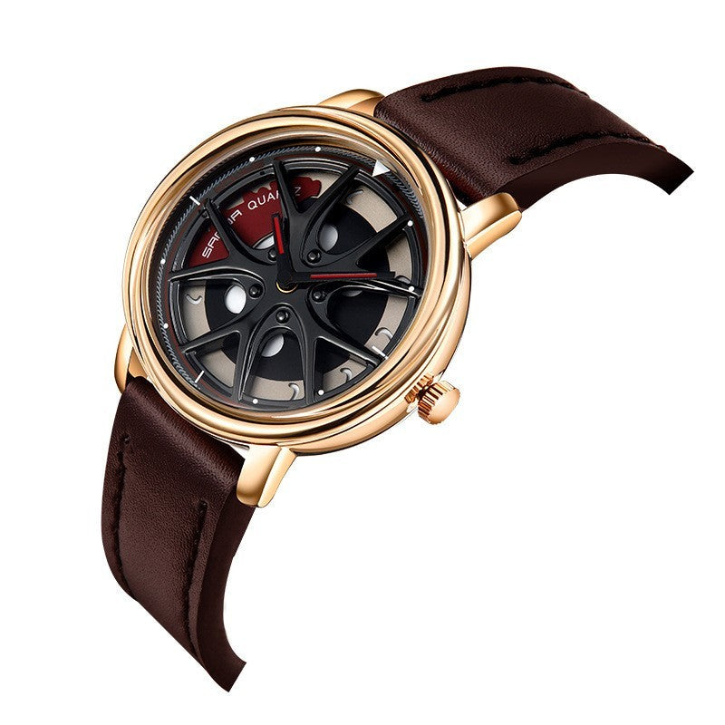 Men's sports quartz watch, view 6 - MRSLM