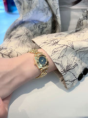 Women's retro square bracelet watch, view 4 - MRSLM