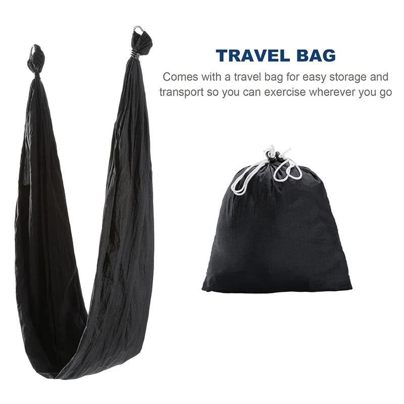 6-handle aerial yoga hammock, view 4 - MRSLM