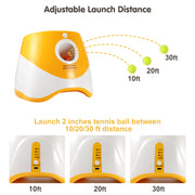 Compact automatic dog tennis ball launcher, view 9 - MRSLM