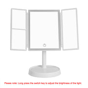 foldable LED makeup mirror, view 3 - MRSLM