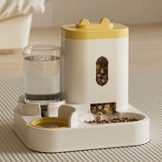Automatic cat feeder and water dispenser, view 4 - MRSLM