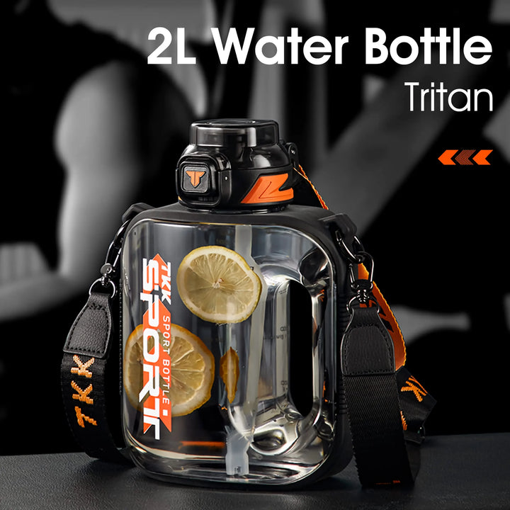 Large-Capacity Tritan Sports Water Bottle