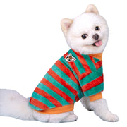 rainbow fleece pet vest, view 4 - MRSLM