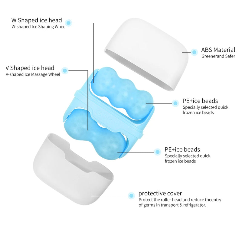 ice roller facial massager, view 7 - MRSLM